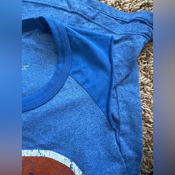 Majestic Threads Women’s Denver Broncos Royal Retro Muscle Tank - size S - Picture 3 of 6